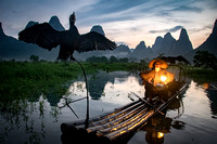Cormorant fisherman, Yangshou, China